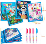 Magic Water Book™ - Tover de tekening tevoorschijn - Kleurboek