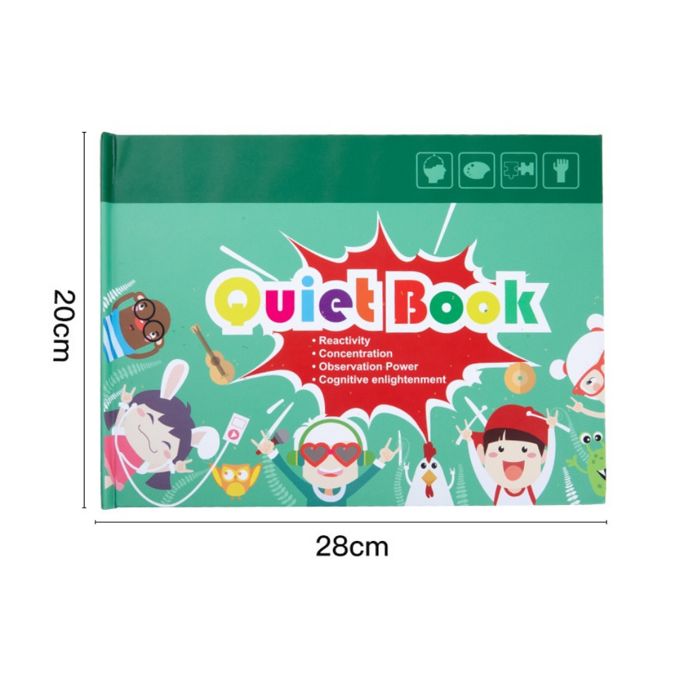 Quiet Book™ - Ontwikkel de fijne motoriek - Leerboek