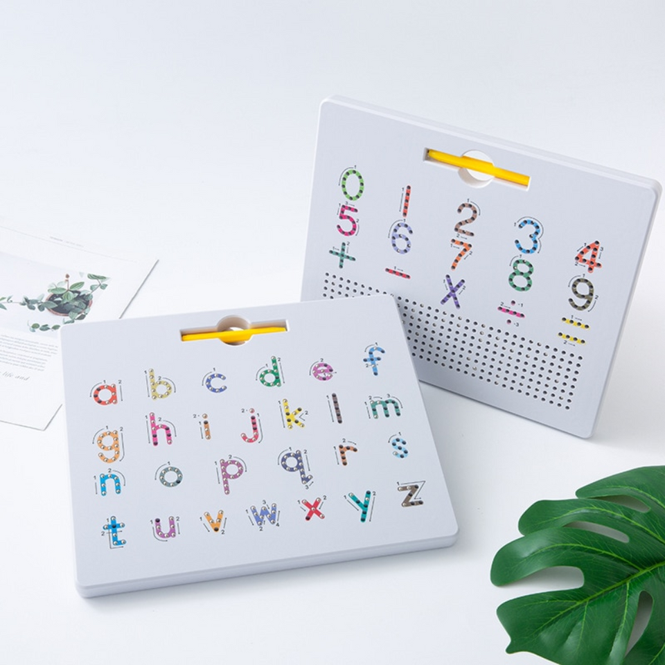 Magnet Toys™ | De eerste kennismaking met schrijven - Schrijfmagneetjes