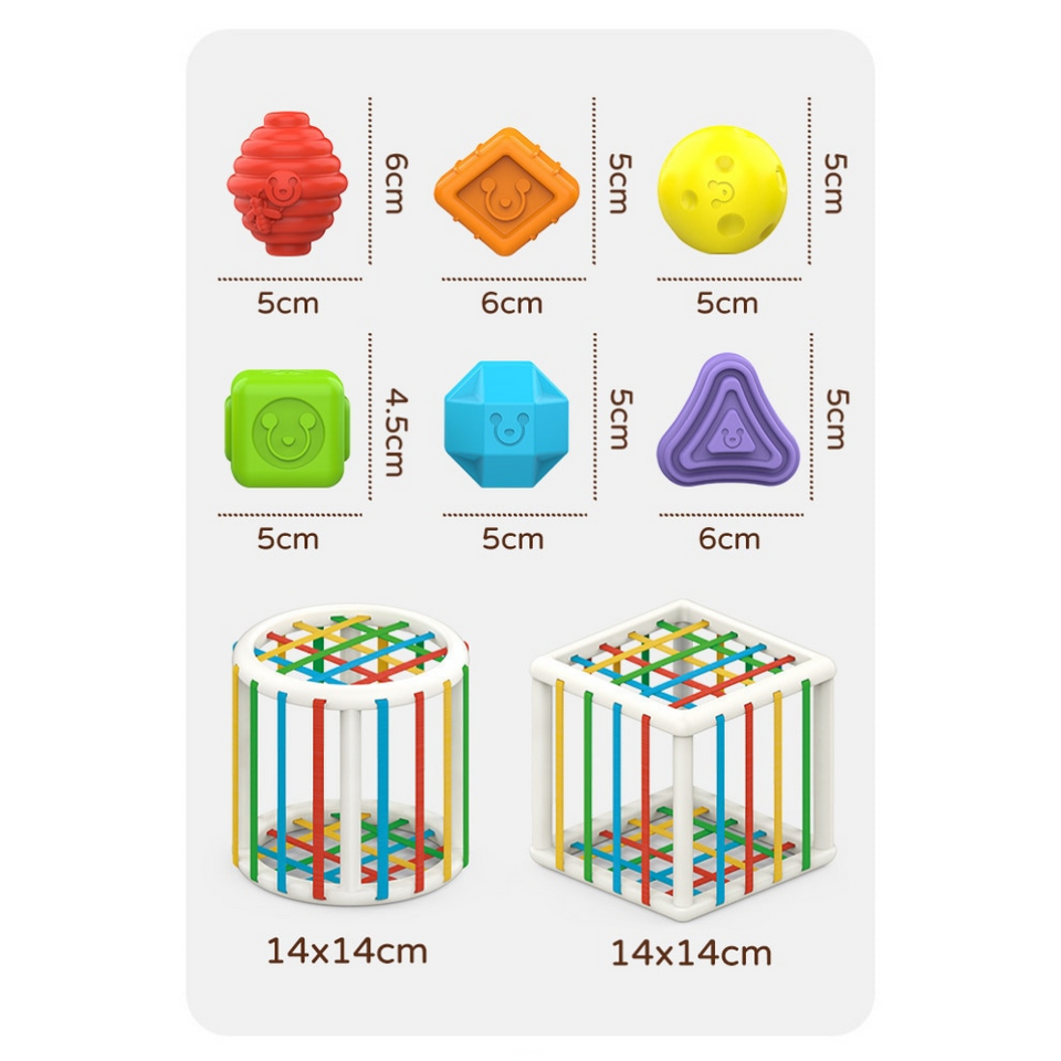 Sorting Cube™ - Sorteerkubus - Educatieve kubus