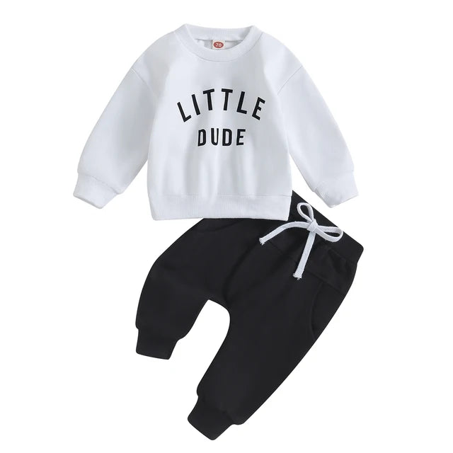 Mini Fashion™ - Stoere 'Little Dude' Set Katoen
