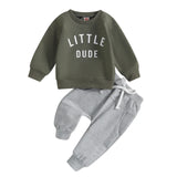 Mini Fashion™ - Stoere 'Little Dude' Set Katoen