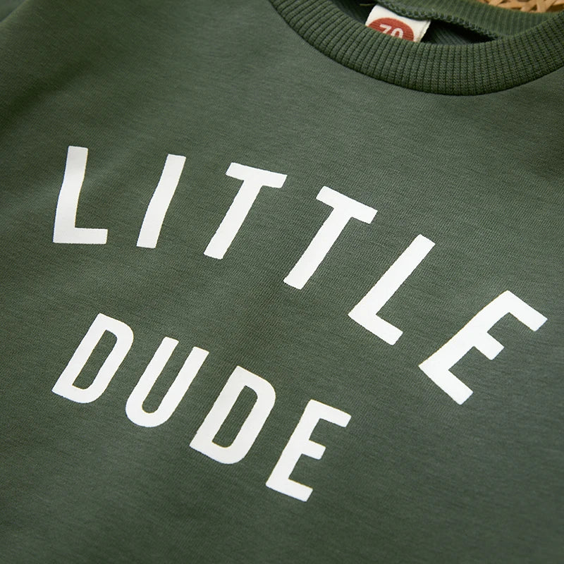 Mini Fashion™ - Stoere 'Little Dude' Set Katoen