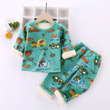 Mini Fashion™ - Kinder Cartoon Fleece Pyjama