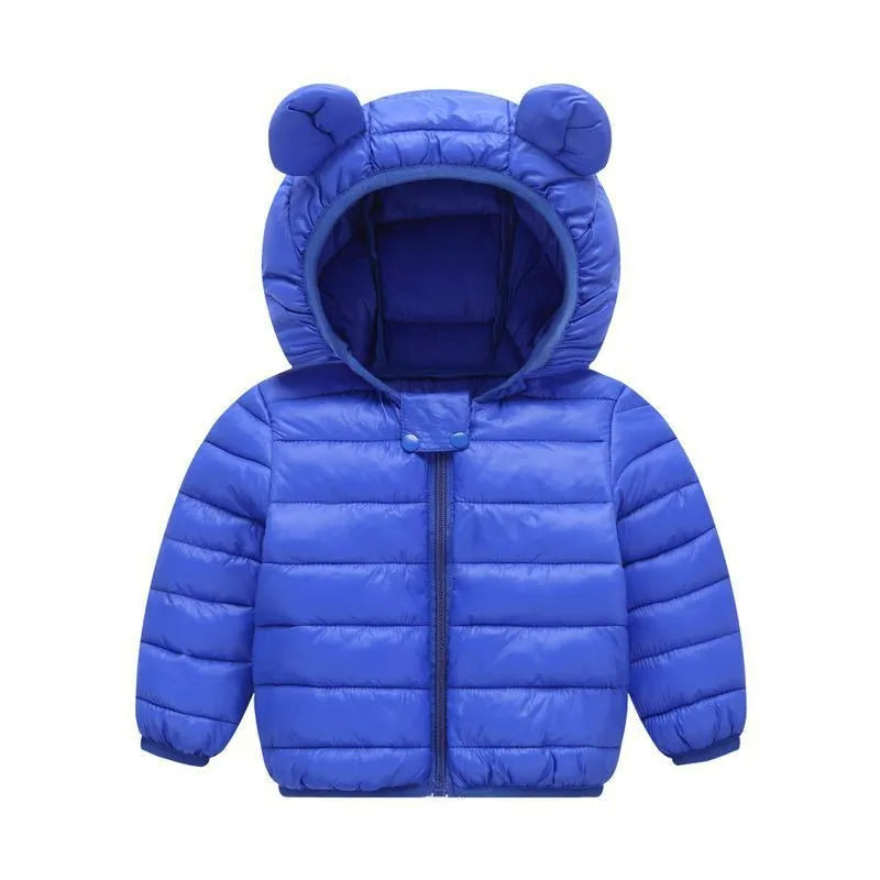 Mini Fashion™ - Polyester winterjas met Capuchon