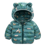 Mini Fashion™ - Polyester winterjas met Capuchon