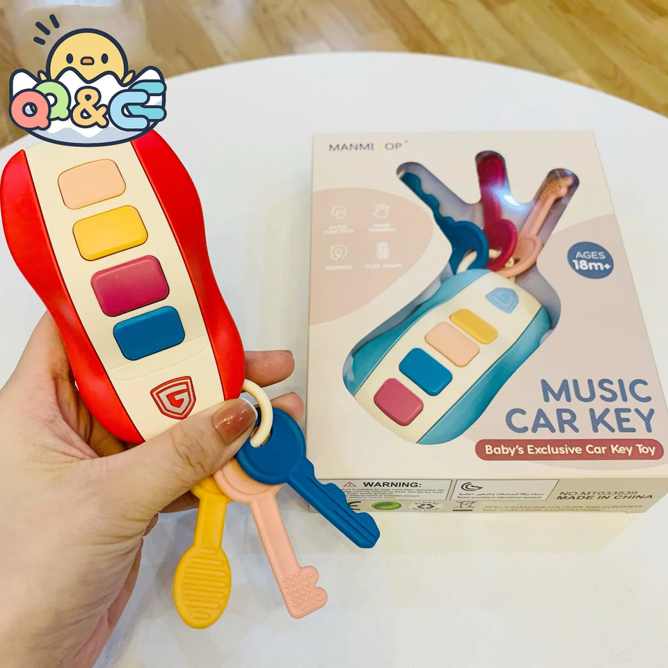 Music Car Key™ - Melodieuze Rit - Muziekspeelgoed