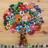 Woods™ - Houten Wonderen - Regenboog bouwblokken