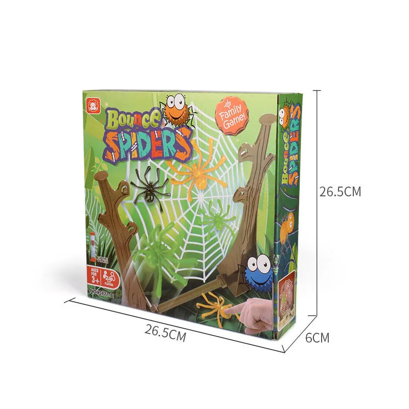 SpiderJump™ - Web van plezier - Spinnen bordspel