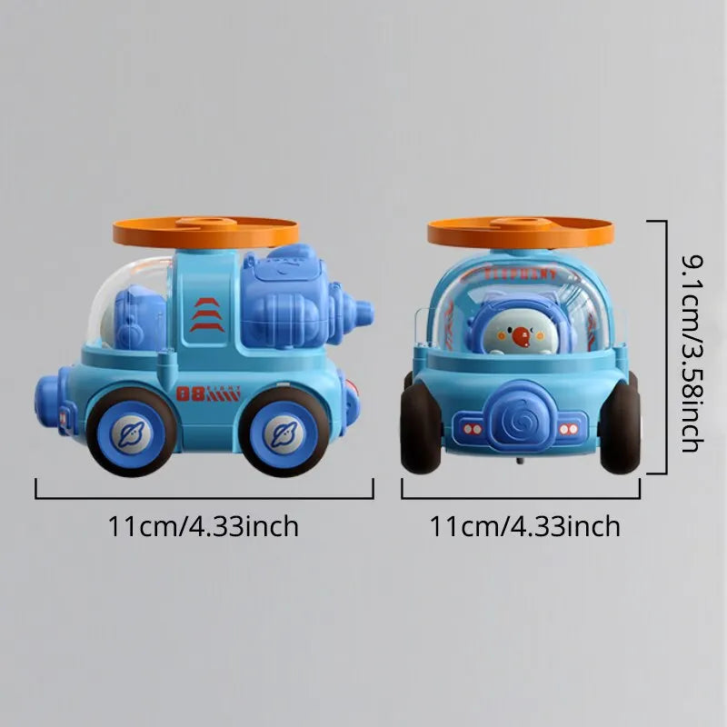 Cartoon Car™ -  Rotorpret voor Avontuurlijke Geesten - Speelgoedauto