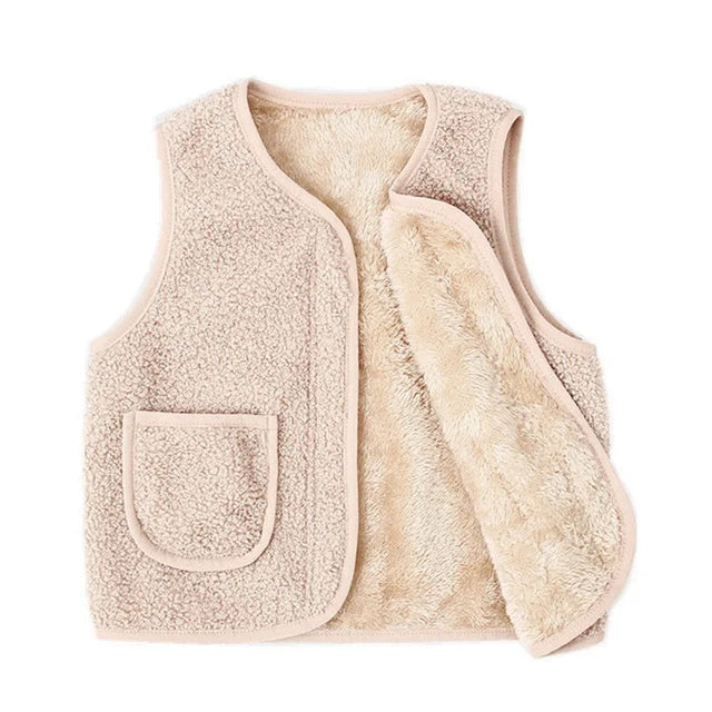 Mini Fashion™ - Gilet Lamswol look