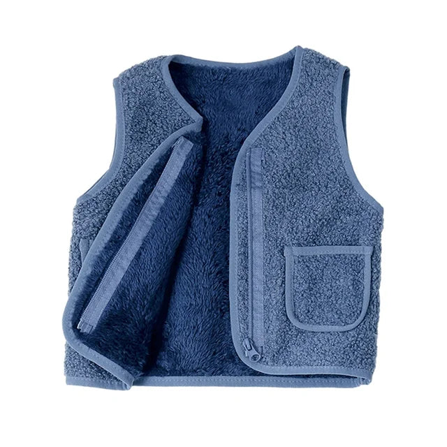 Mini Fashion™ - Gilet Lamswol look