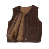Mini Fashion™ - Gilet Lamswol look