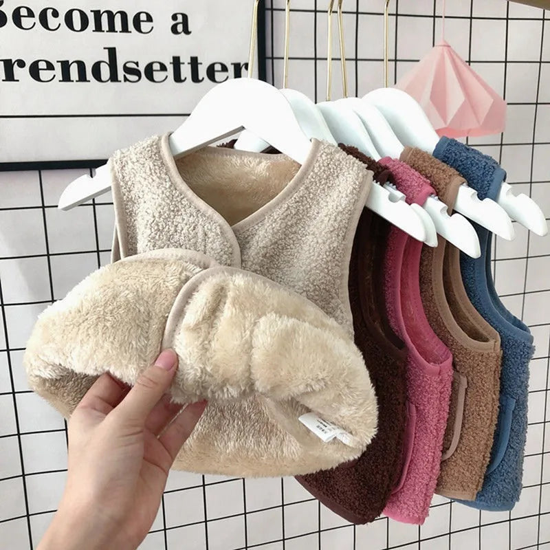 Mini Fashion™ - Gilet Lamswol look