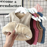 Mini Fashion™ - Gilet Lamswol look