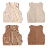 Mini Fashion™ - Gilet Lamswol look