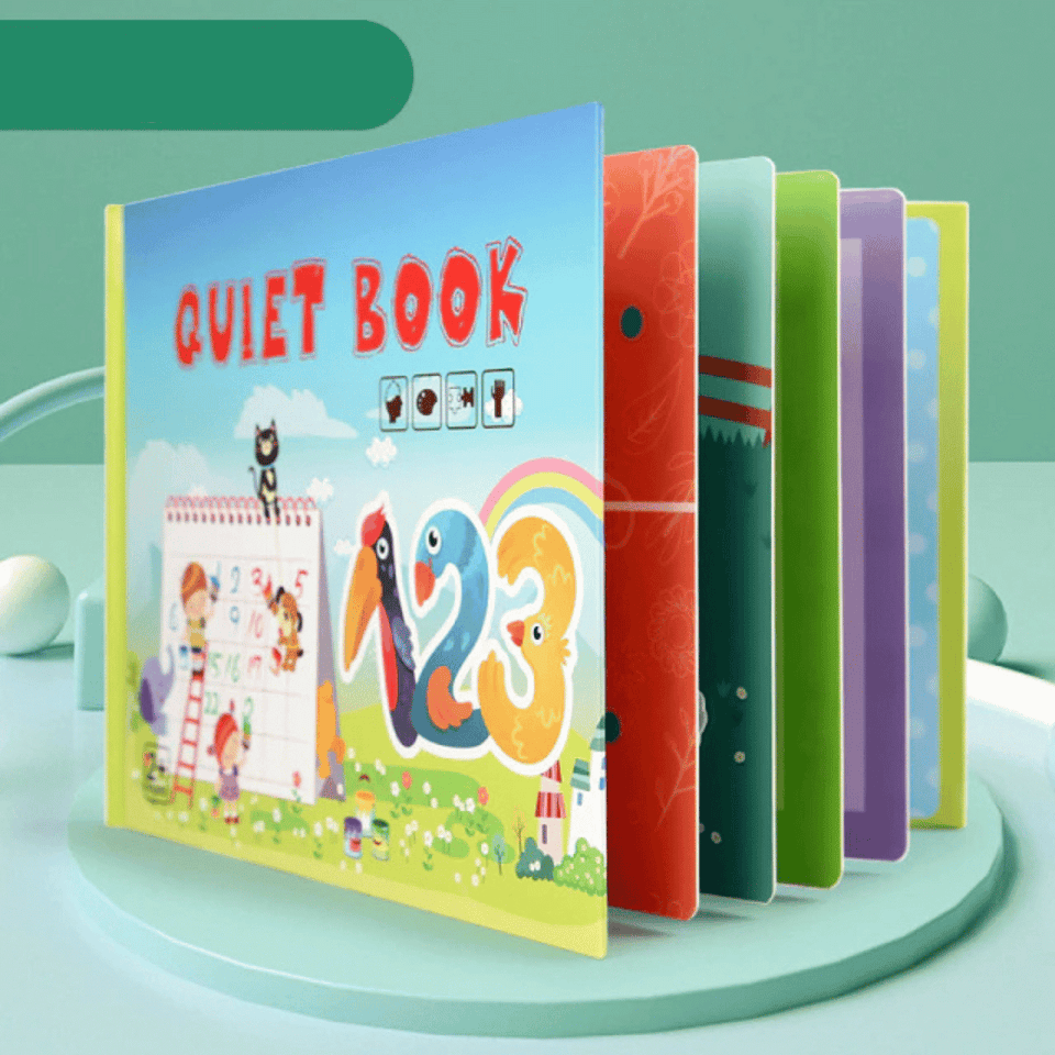 Quiet Book™ - Ontwikkel de fijne motoriek - Leerboek