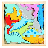 Woods™ - Wie past de vormen in de lijst? - Vormen puzzel (2+1 GRATIS)