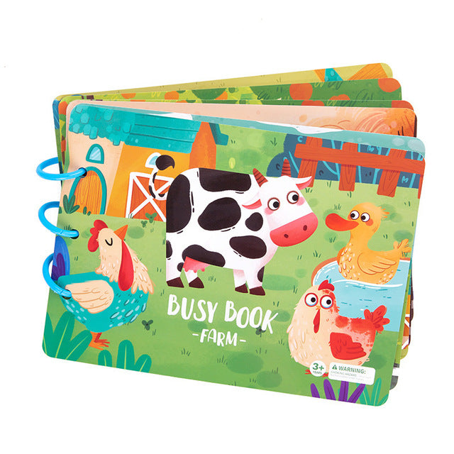 Quiet Book™ - Pret in een boek - Interactief boek
