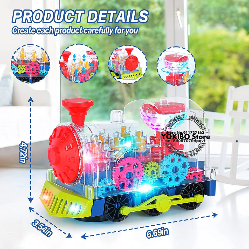 Train light™ - Fantastisch educatief - Lichtshow Trein