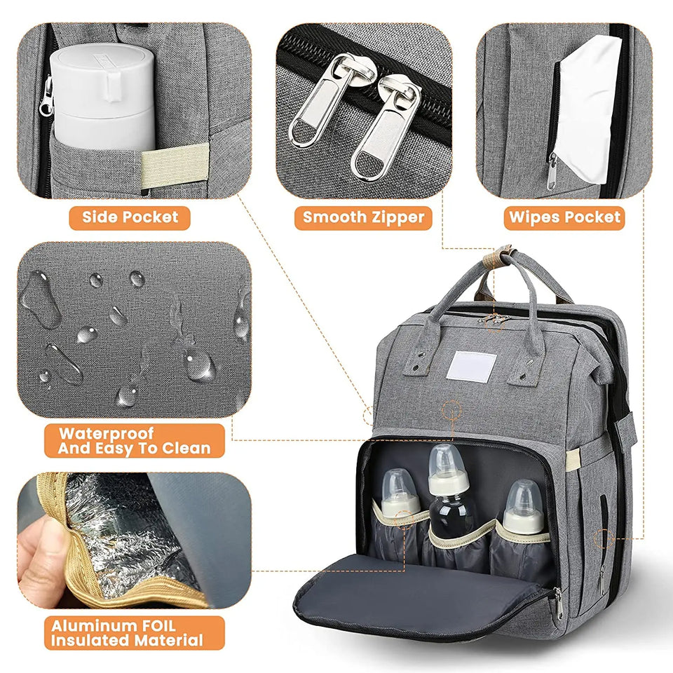 Travel Bag™ – Multifunctionele Luiertas Rugzak | Perfect Moederdag Cadeau voor Mama