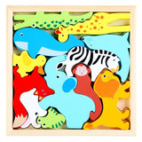 Woods™ - Wie past de vormen in de lijst? - Vormen puzzel (2+1 GRATIS)