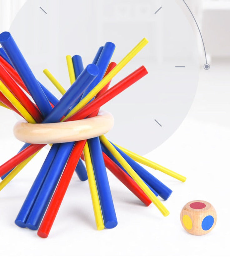 Woods™ - Houd de balans in het spel! - Mikado spel