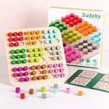 Woods™ - Urenlang speelplezier! - Houten 3D sudoku