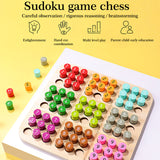 Woods™ - Urenlang speelplezier! - Houten 3D sudoku