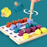 Wooden Screw Board™ | Spelenderwijs de fijne motoriek verbeteren - Puzzelspel