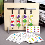 Woods™ | Logisch redeneren voor kinderen - Montessori sorteerpuzzel