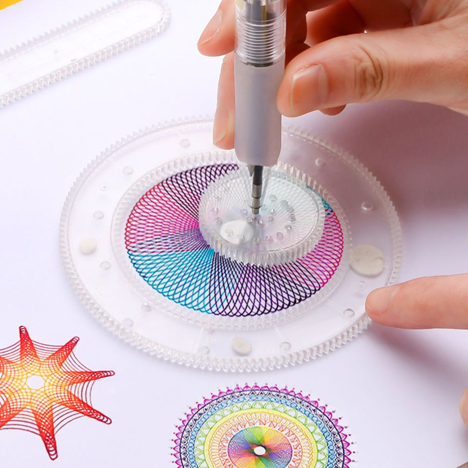 Spirograph™ - Eindeloos teken plezier! - Tekenset