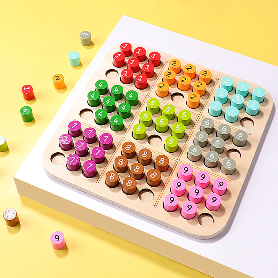 Woods™ - Urenlang speelplezier! - Houten 3D sudoku