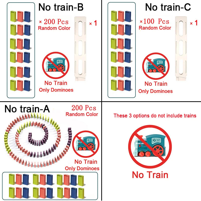 Domino train™ - Magic Domino Stenenlegger