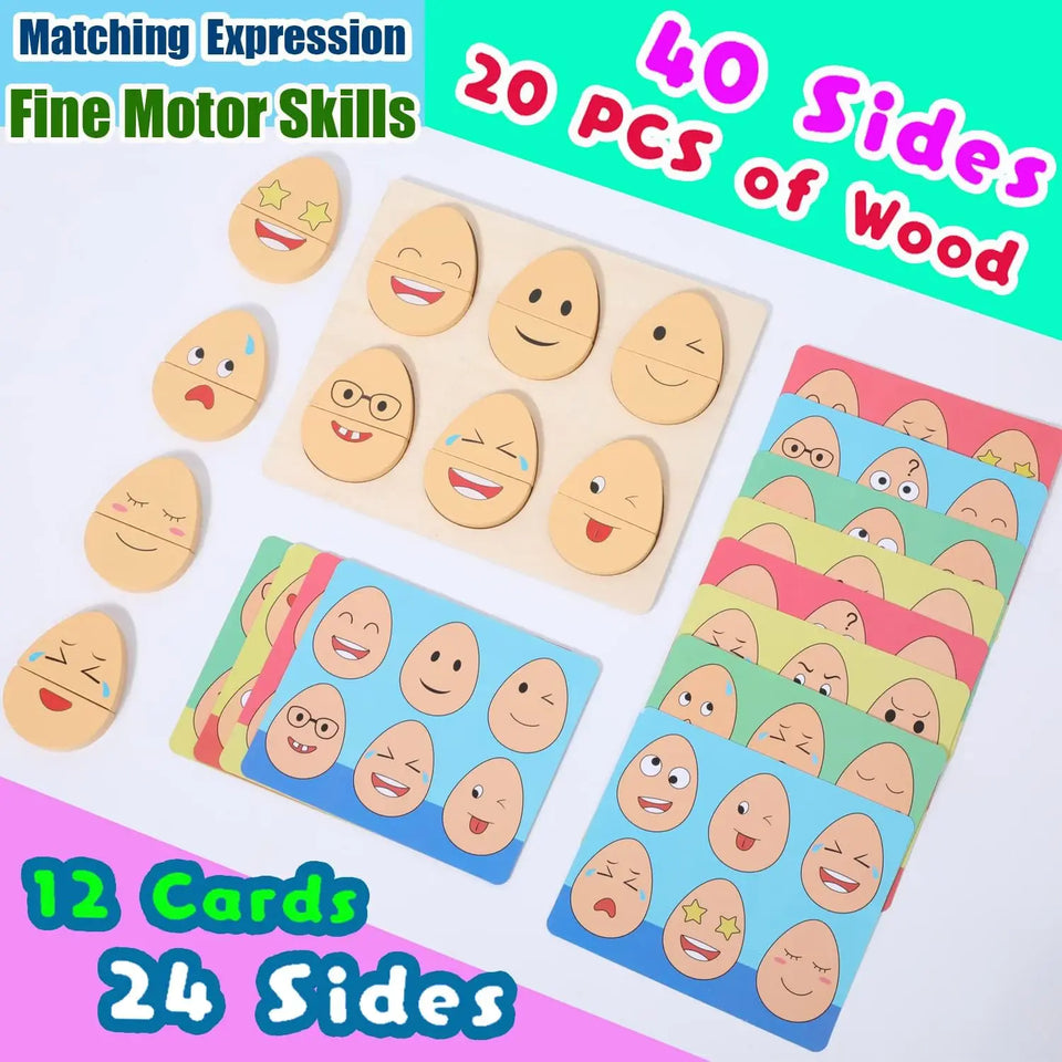 Woods™ - Expressie Eieren - Het Interactieve Leerspel