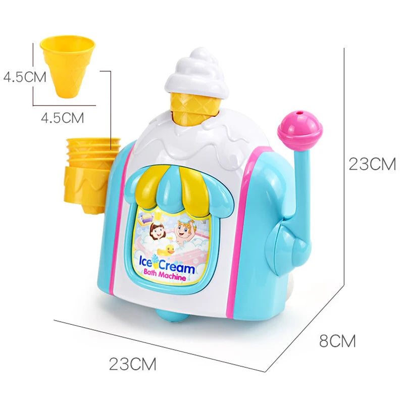 Ice Cream Bath Toy™ - Schuimfeestje - Zeeppomp badspeelgoed
