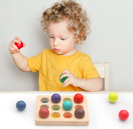 Woods™ - Rainbow Balls - Sorteerspel