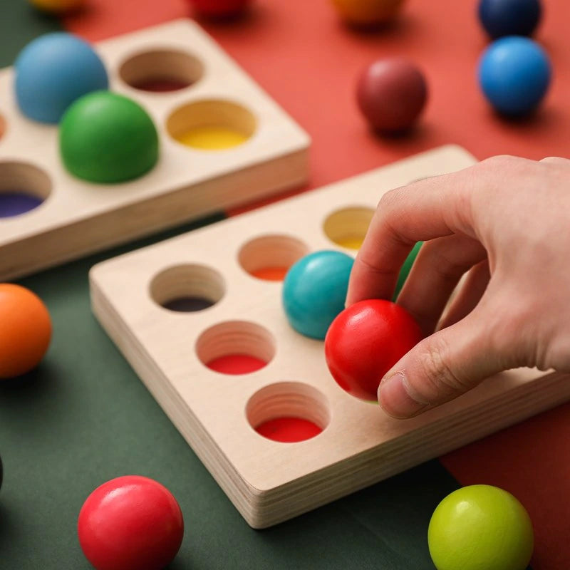 Woods™ - Rainbow Balls - Sorteerspel