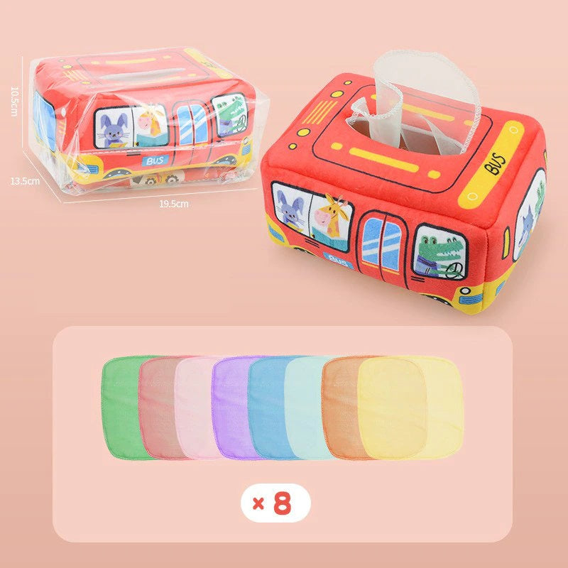 Tissue Box Toy™ - Tover tissues uit de doos - Speelgoed Tissuedoos