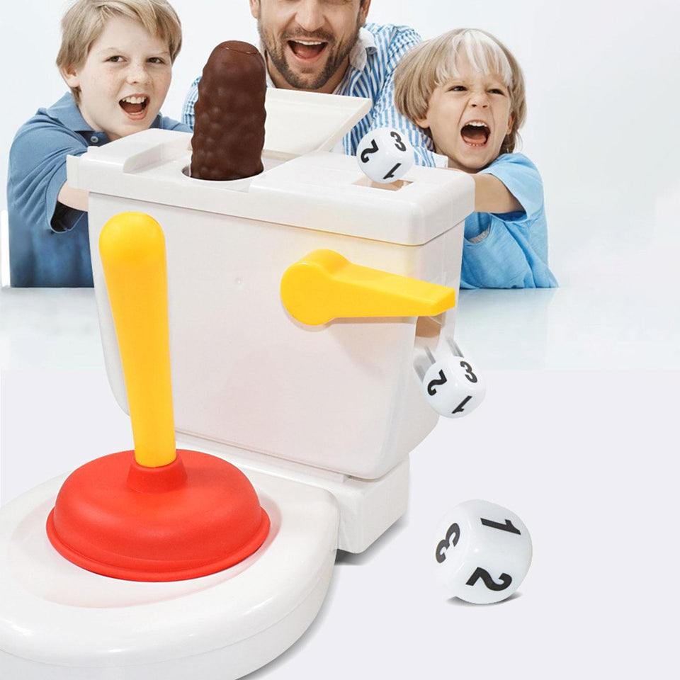 Flying Poop Game™ - Wie vangt de vliegende drol? - Familiespel