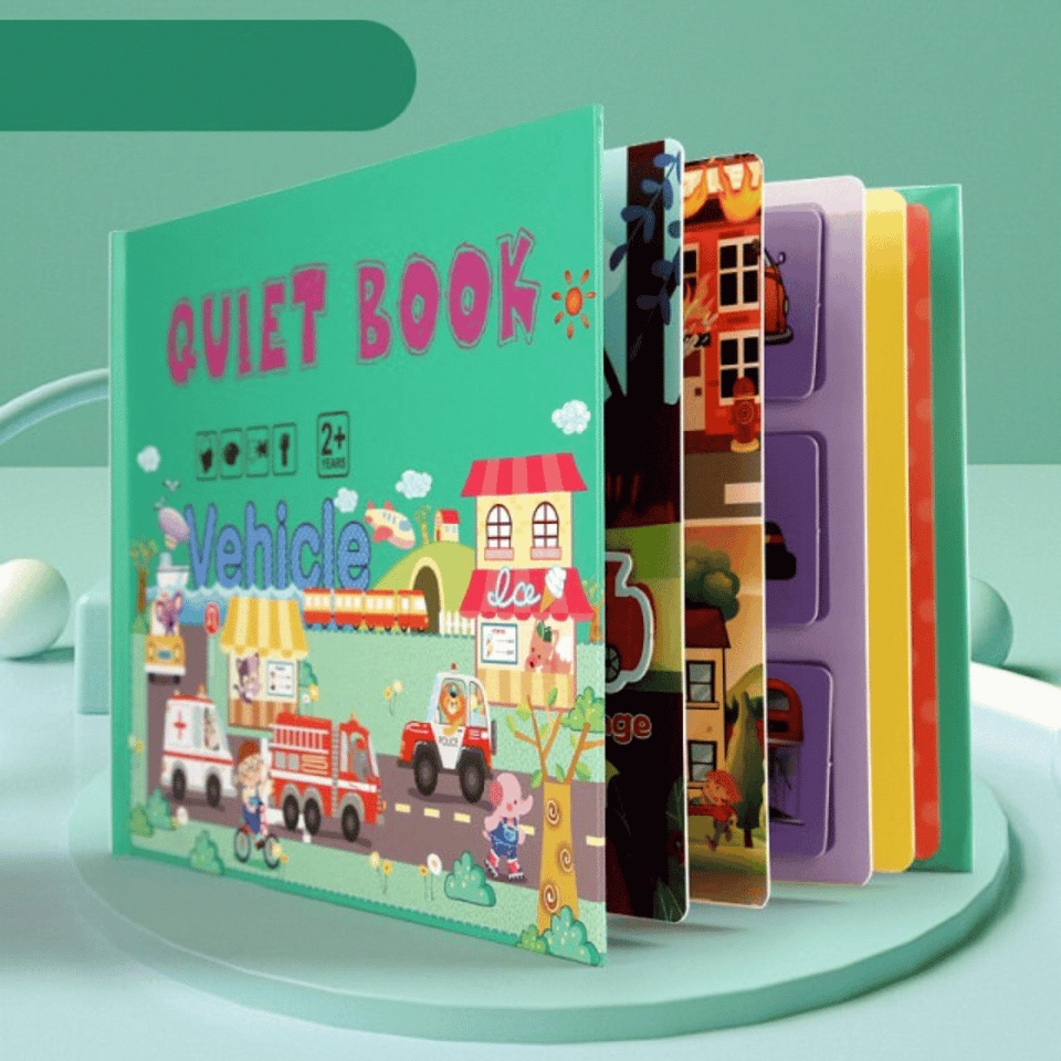 Quiet Book™ - Ontwikkel de fijne motoriek - Leerboek