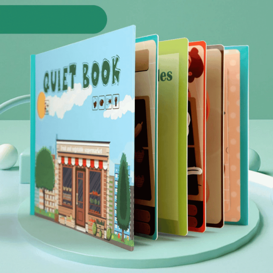 Quiet Book™ - Ontwikkel de fijne motoriek - Leerboek