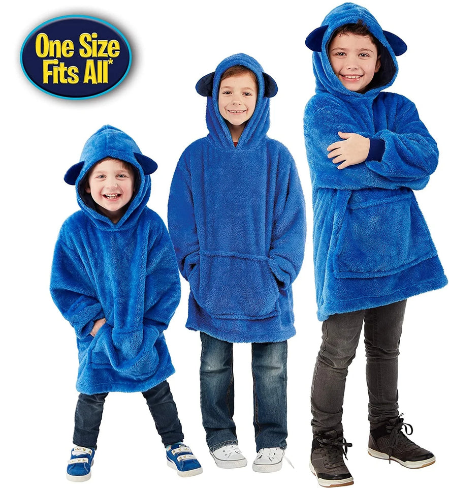 KnuffelHoodie™ - Hoodie en knuffel in een! - Warm & Multifunctioneel
