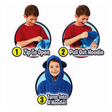 KnuffelHoodie™ - Hoodie en knuffel in een! - Warm & Multifunctioneel