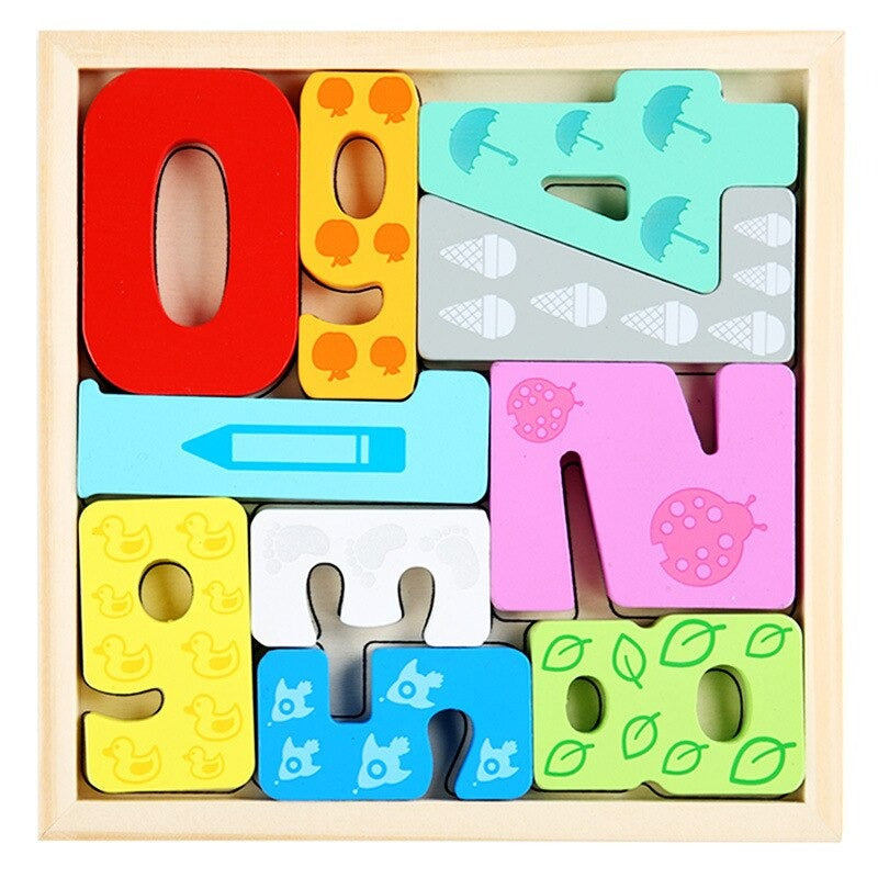 Woods™ - Wie past de vormen in de lijst? - Vormen puzzel (2+1 GRATIS)