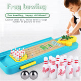 Frog Bowling™ - Bevordert de motoriek - Mini Kikker Bowlingbaan