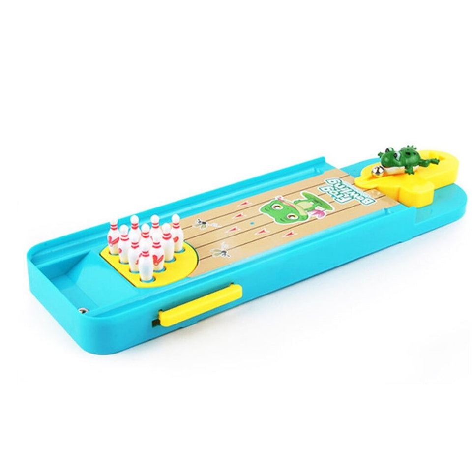 Frog Bowling™ - Bevordert de motoriek - Mini Kikker Bowlingbaan