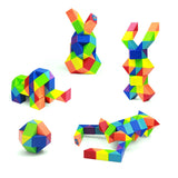 Rainbow Twister™ - Vouw en Speel Slim - Snake Cube