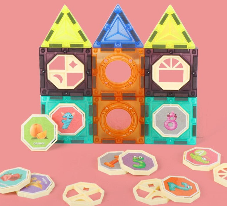 DIY Magnetic Marble Track™ - Wetenschappelijk knikkerplezier - Magnetische tegels knikkerbaan