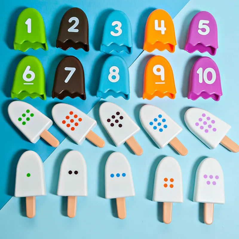 Maths Popsicles™ - Nummerpret met IJsjes - Rekenspel